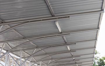 installing Lochfoot metal roofing